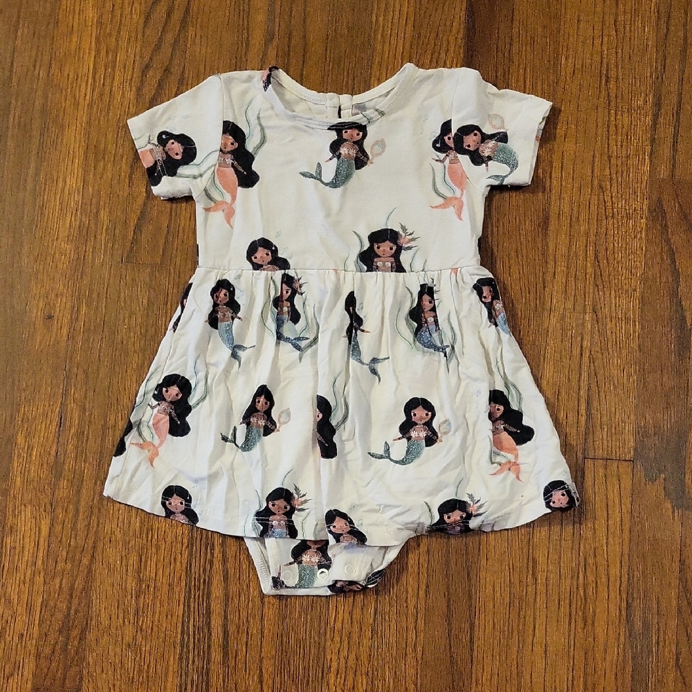 The Mini Forest Baby Dress with Cute Print